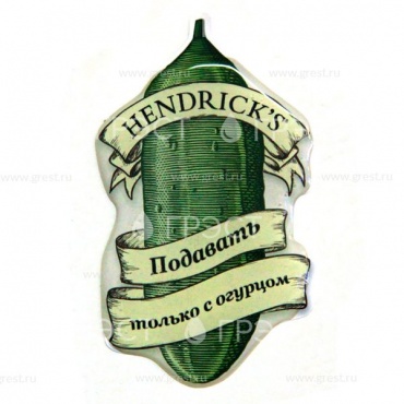 HENDRICK'S - Стикеры с фигурной заливкой